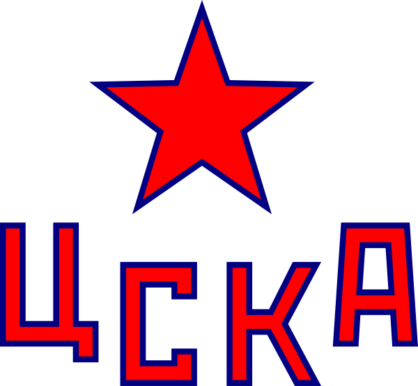 HC CSKA Moscow 2012-2016 Primary Logo iron on paper